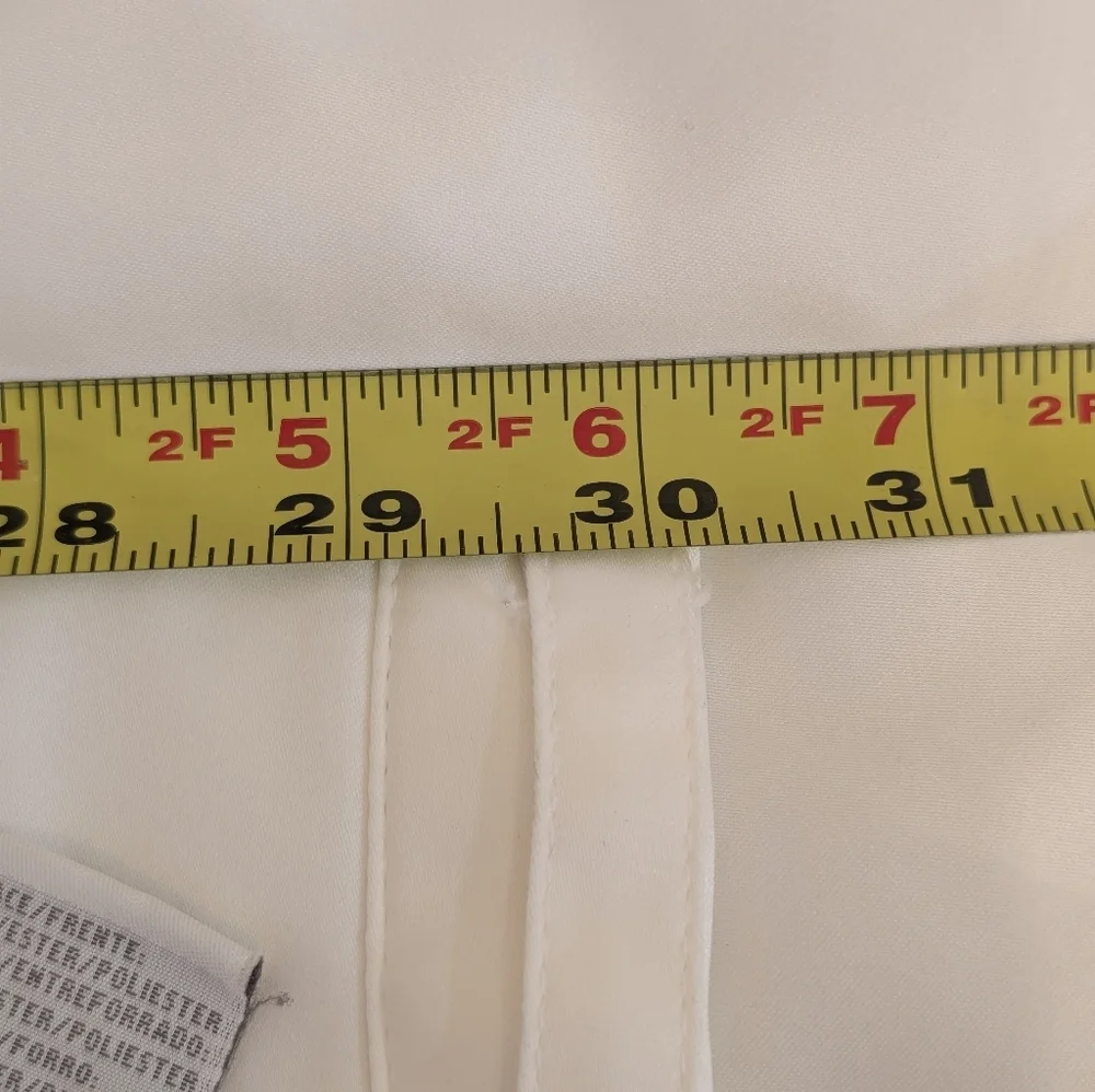 Cindy Crawford Style White Satin Boho Curtain Pleated Rod Pocket Size  84